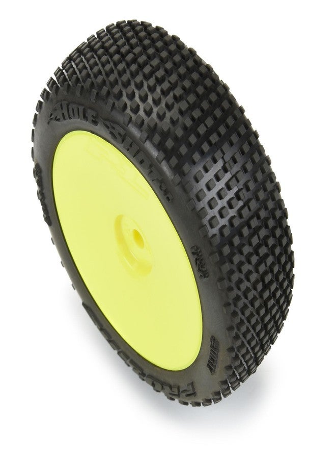 برو لاين إطارات Pro-Line Racing Hole Shot 3.0 لسيارات الباجي، وعجلات MTD Velocity الصفراء لسيارات Arrma Typhon Grom PRO1031712 - Image 3